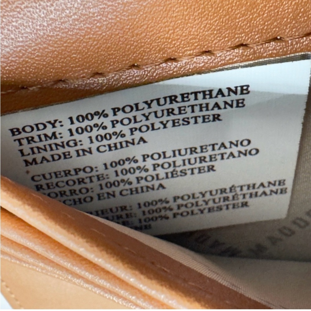 Steve Madden Camel Polyurethane Wallet - Picture 2 of 11